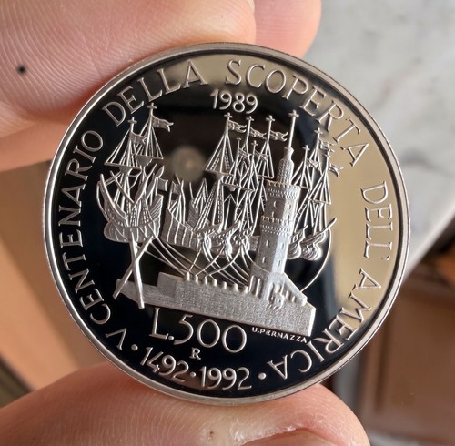 500 lire 1989 - lire, discovery