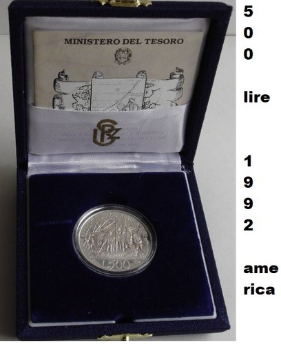 Italia 500 lire - italia, argento
