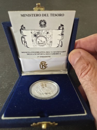 Italia 500 lire argento 1990 - lire,