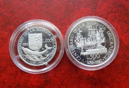 200 500 lire 1989 proof - 500,